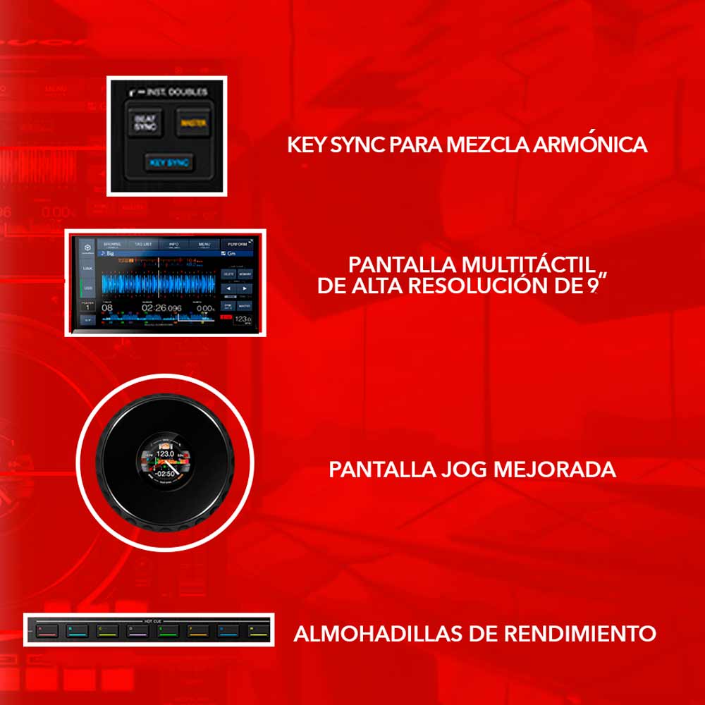Características Principales de las CDJ-3000