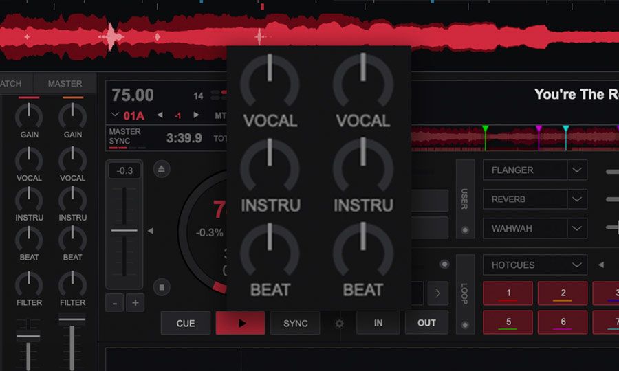 Virtual DJ EQ